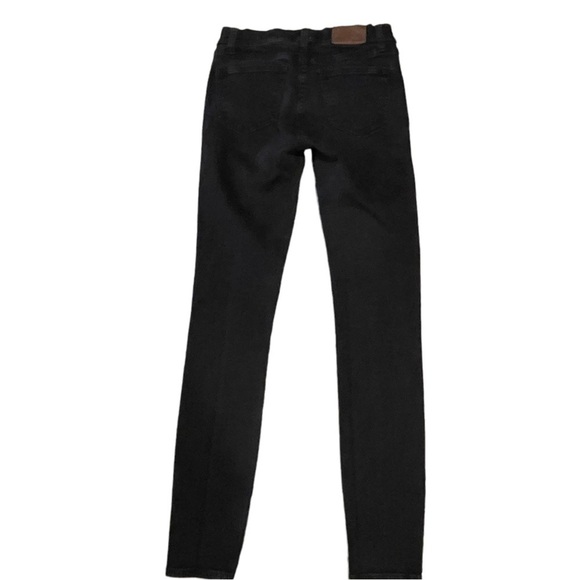 Madewell Skinny Skinny Faded Black Jeans - Sz 26 - Picture 2 of 13